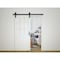National Hardware National Hardware Designer 72 in. L Matte Black Steel Barn Door Hanger Kit 1 pc N700-005 - alternate 3